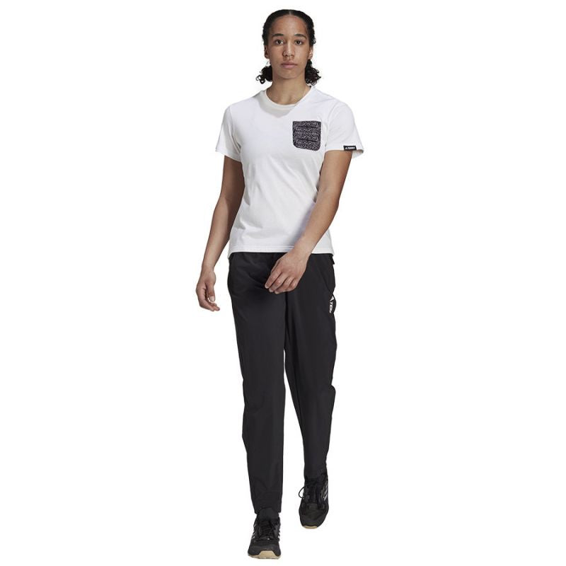 adidas T-shirt adidas TX Pocket Tee W GU8983 Póló - Sportmania.hu