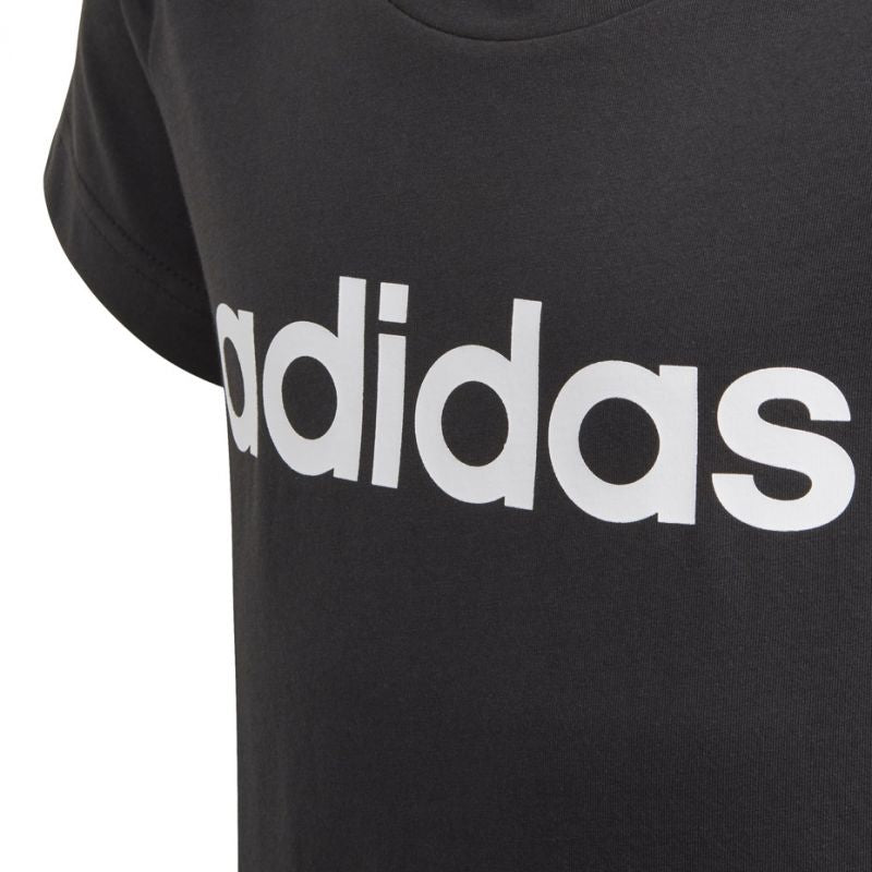 adidas T-shirt adidas YG E Lin Tee JR EH6173 Póló Ruházat Póló - Sportmania.hu