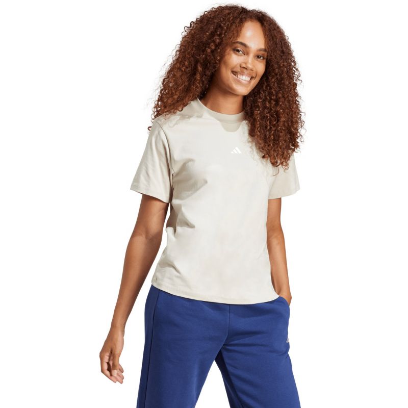 adidas T-shirt Essentials Small Logo Cotton W JI6079 póló - Sportmania.hu