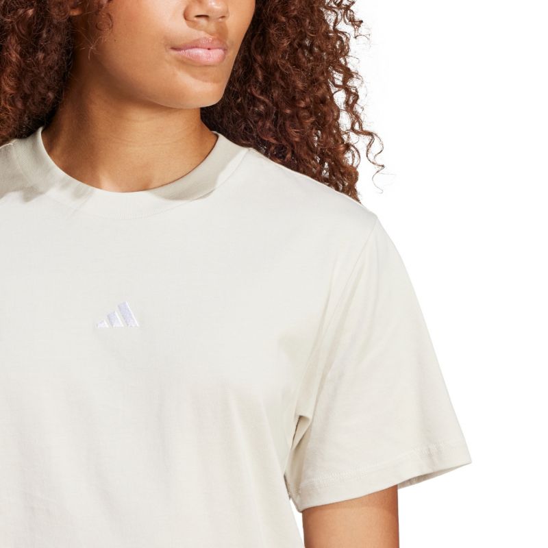 adidas T-shirt Essentials Small Logo Cotton W JI6079 póló - Sportmania.hu