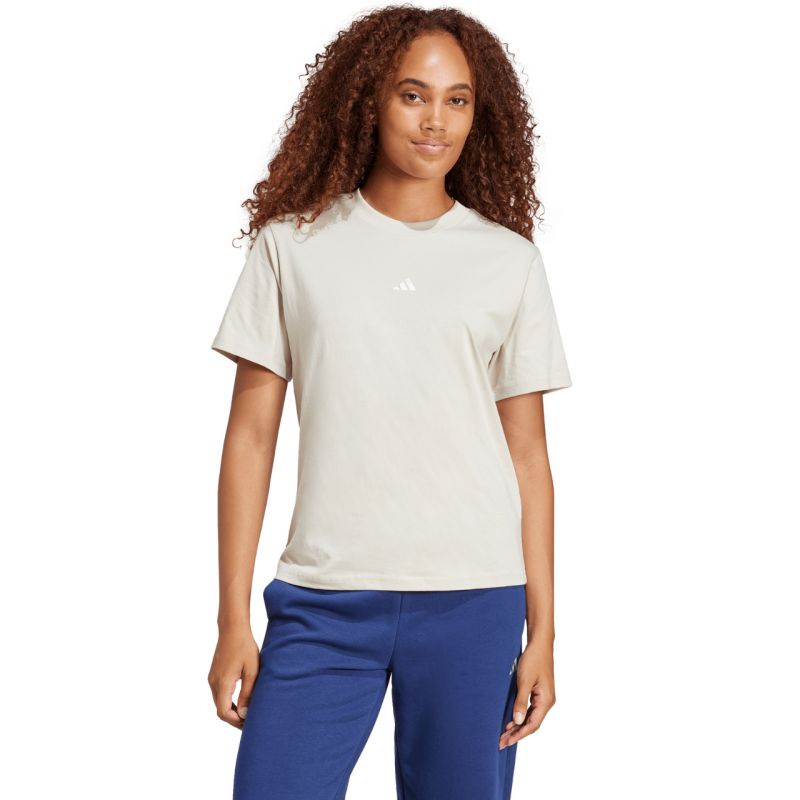 adidas T-shirt Essentials Small Logo Cotton W JI6079 póló - Sportmania.hu