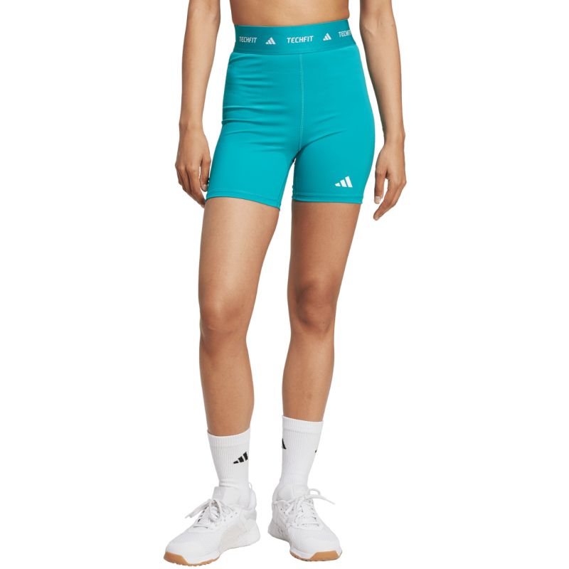 adidas Techfit Turquoise Women's Shorts női JW7561