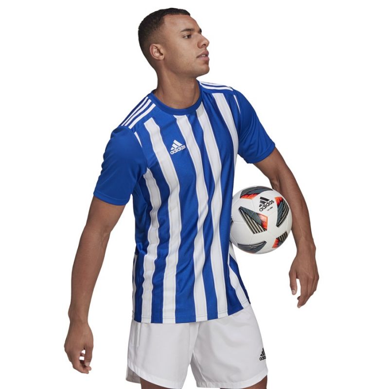 adidas Tee adidas Striped 21 JSY M GH7321 Póló Ruházat Póló - Sportmania.hu
