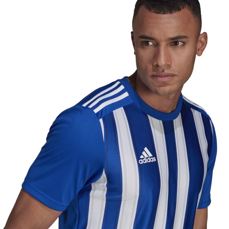 adidas Tee adidas Striped 21 JSY M GH7321 Póló Ruházat Póló - Sportmania.hu
