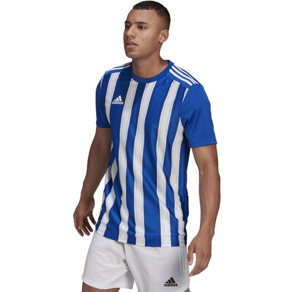 adidas Tee adidas Striped 21 JSY M GH7321 Póló Ruházat Póló - Sportmania.hu