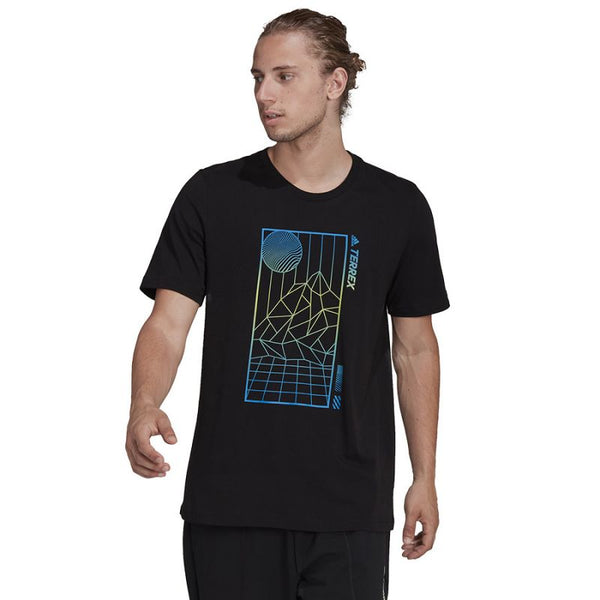 Adidas Terrex Mountain Fun Graphic Tee M H50930 Póló Ruházat Póló - Sportmania.hu