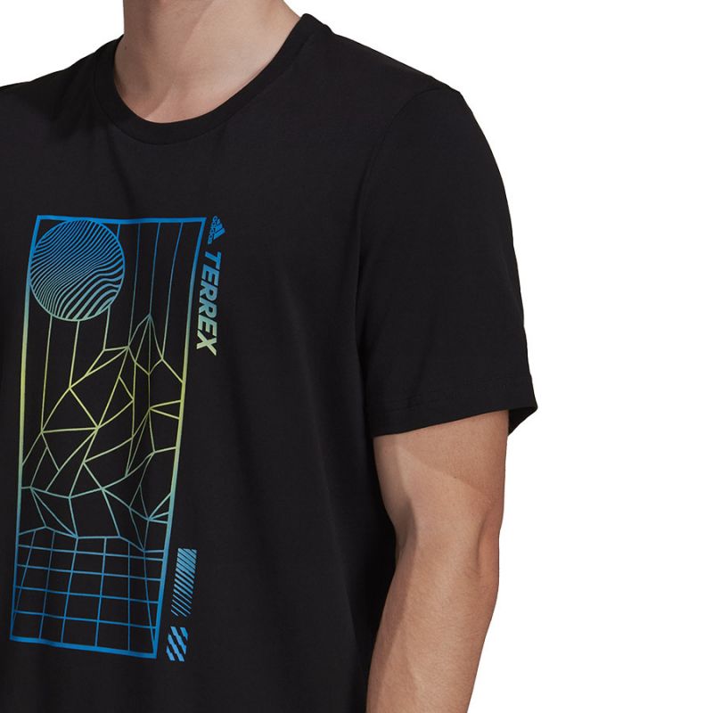 Adidas Terrex Mountain Fun Graphic Tee M H50930 Póló Ruházat Póló - Sportmania.hu