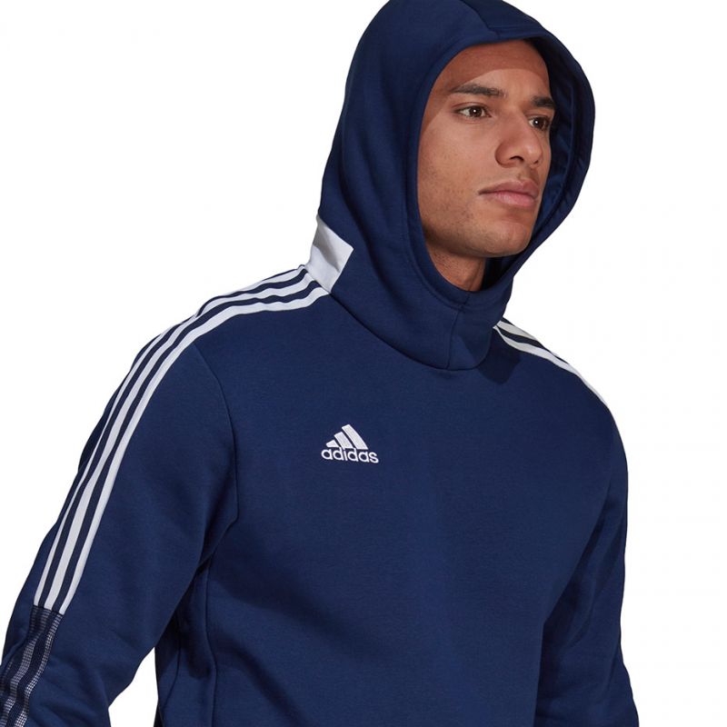Adidas Tiro 21 Sweat Hoody M GH4464 Kapucnis pulóver