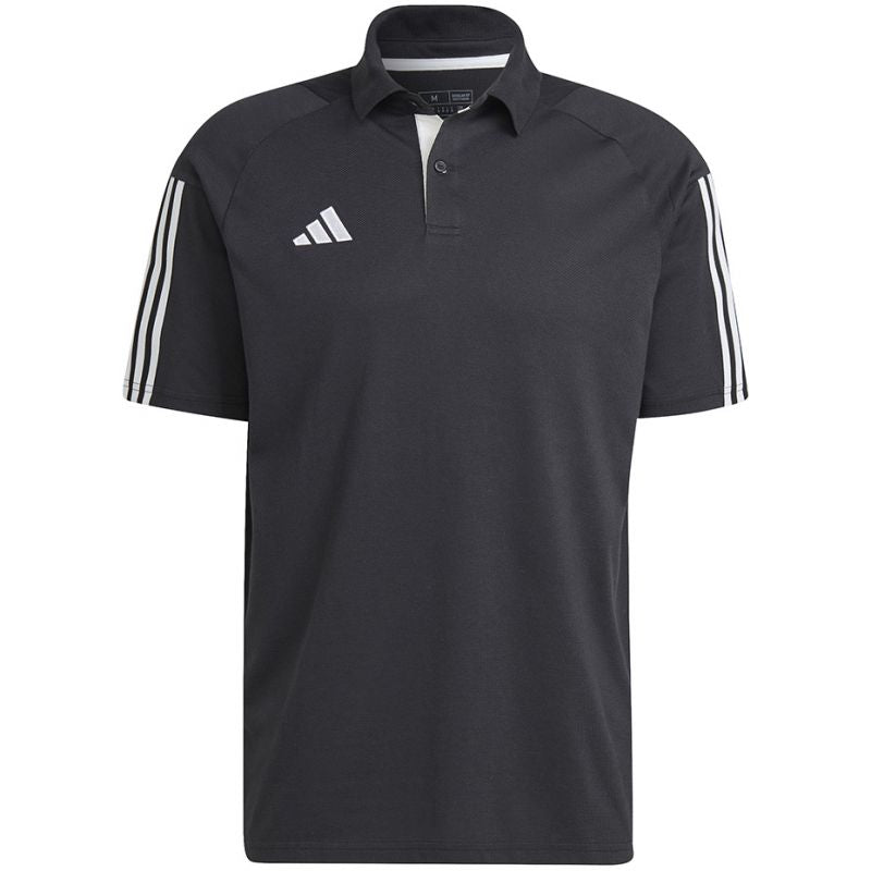 Adidas Tiro 23 Competition galléros póló, fekete Ruházat Póló - Sportmania.hu