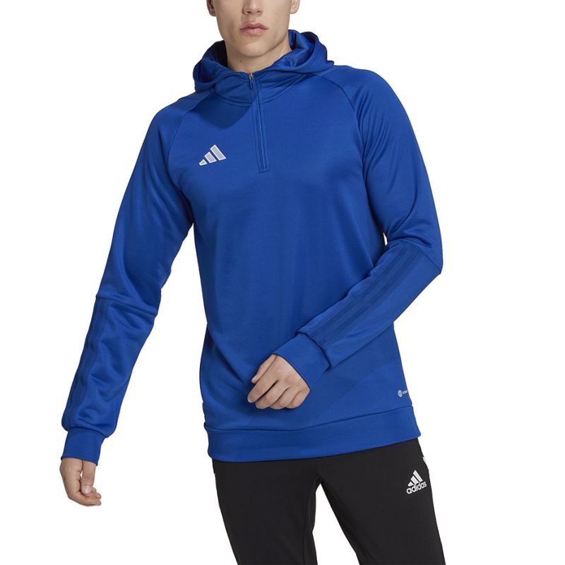 Adidas Tiro 23 Competition kapucnis pulóver, kék Pulóver - Sportmania.hu