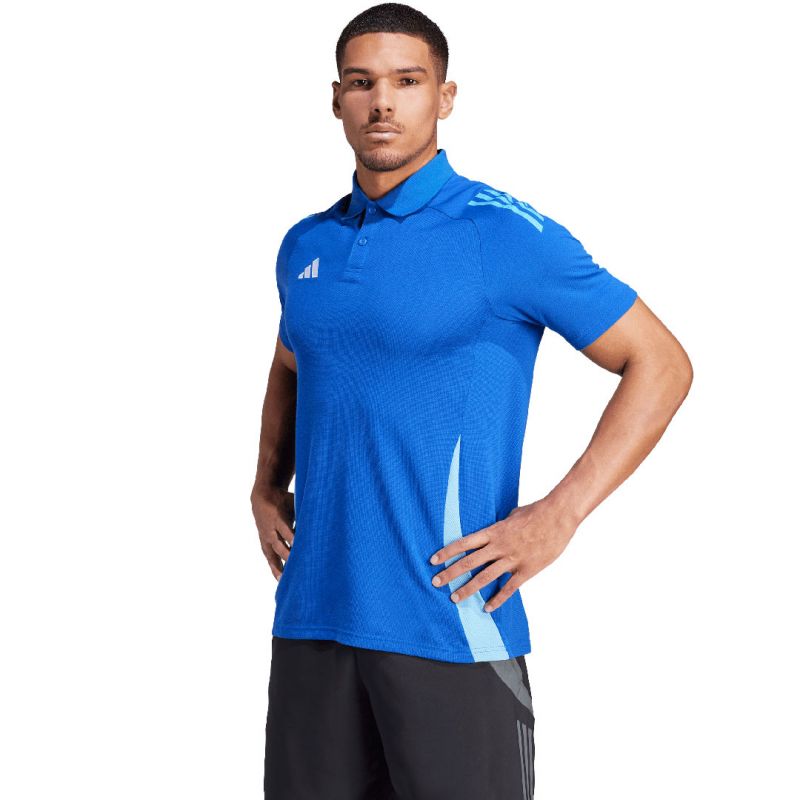 Adidas Tiro 24 Competition Polo men's T-shirt, blue IR7566 Póló - Sportmania.hu