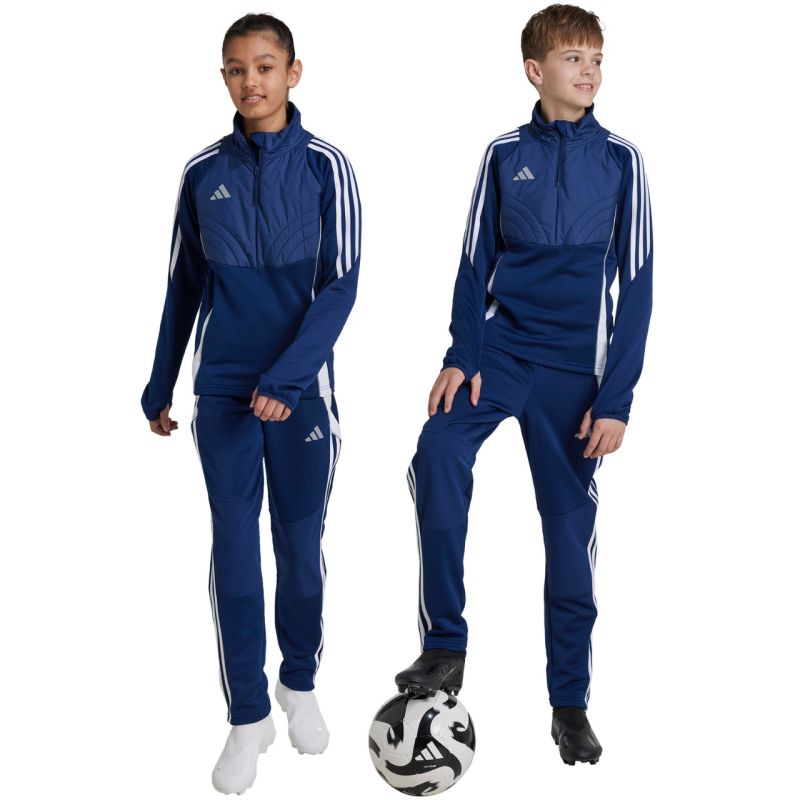 adidas Tiro 24 Winterized gyerek nadrág, kék IY0117