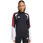 adidas Tiro 26 Competition Training Top Kids Sweatshirt Black, White, and KC3783 piros gyerek