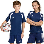 adidas Tiro 26 League Jersey Navy Blue and fehér gyerek póló KB1323