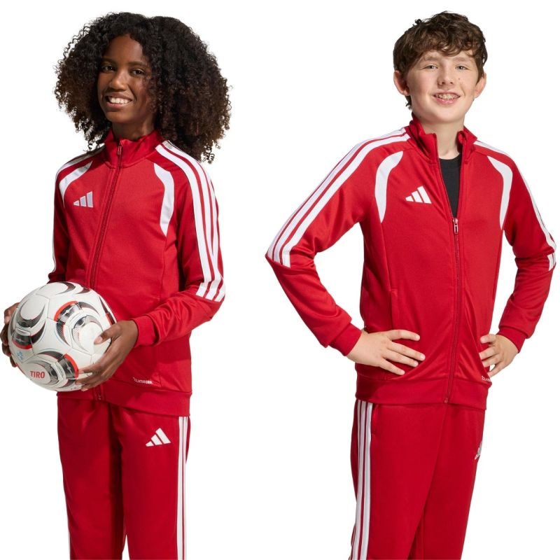adidas Tiro 26 League Training red kids' sweatshirt gyerek JY7200