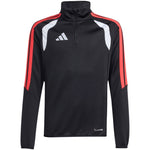 adidas Tiro 26 League Training Top for kids, black, white, and red, gyerek pulóver JY7159