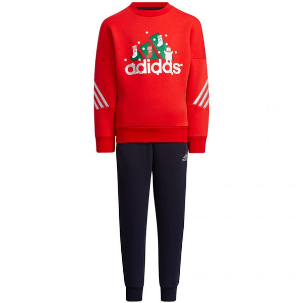 adidas Tracksuit adidas LK Holiday Set Jr H40344 Ruházat