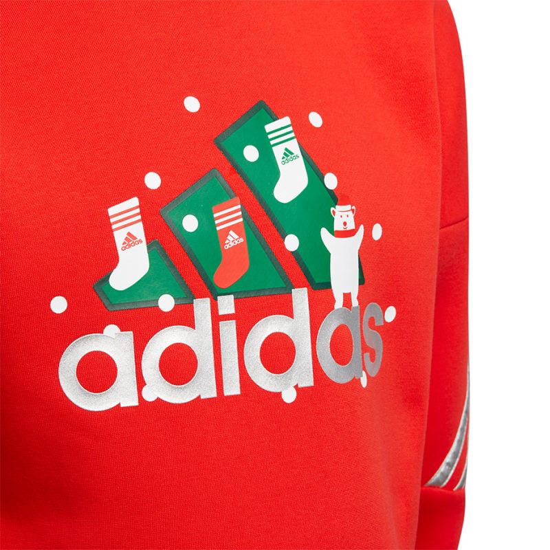 adidas Tracksuit adidas LK Holiday Set Jr H40344 Ruházat