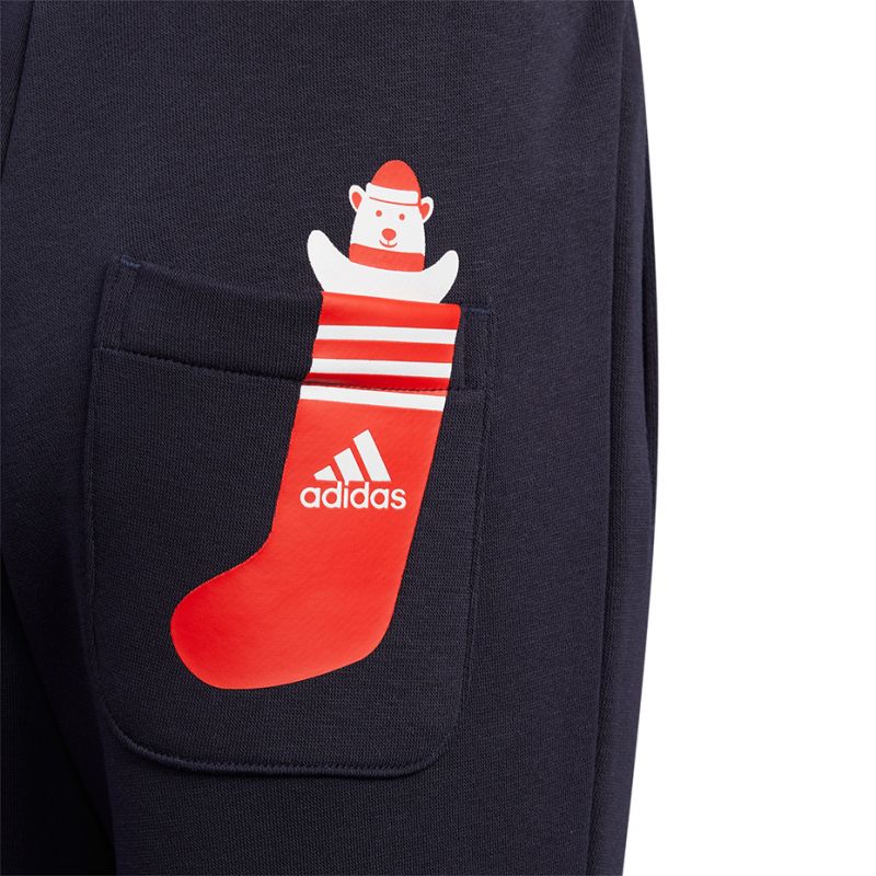 adidas Tracksuit adidas LK Holiday Set Jr H40344 Ruházat