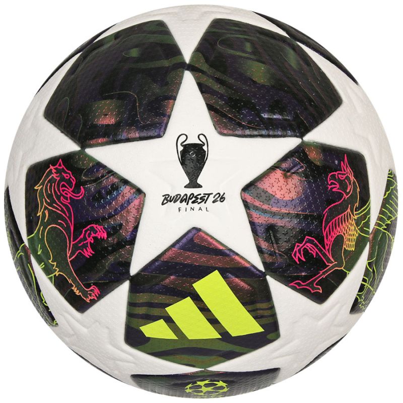 adidas UCL 25/26 Final Pro Purple and White BL labda JX9077