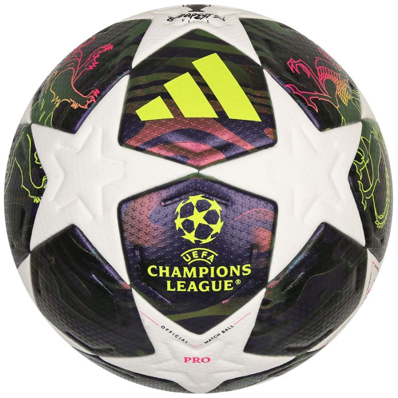 adidas UCL 25/26 Final Pro Purple and White BL labda JX9077