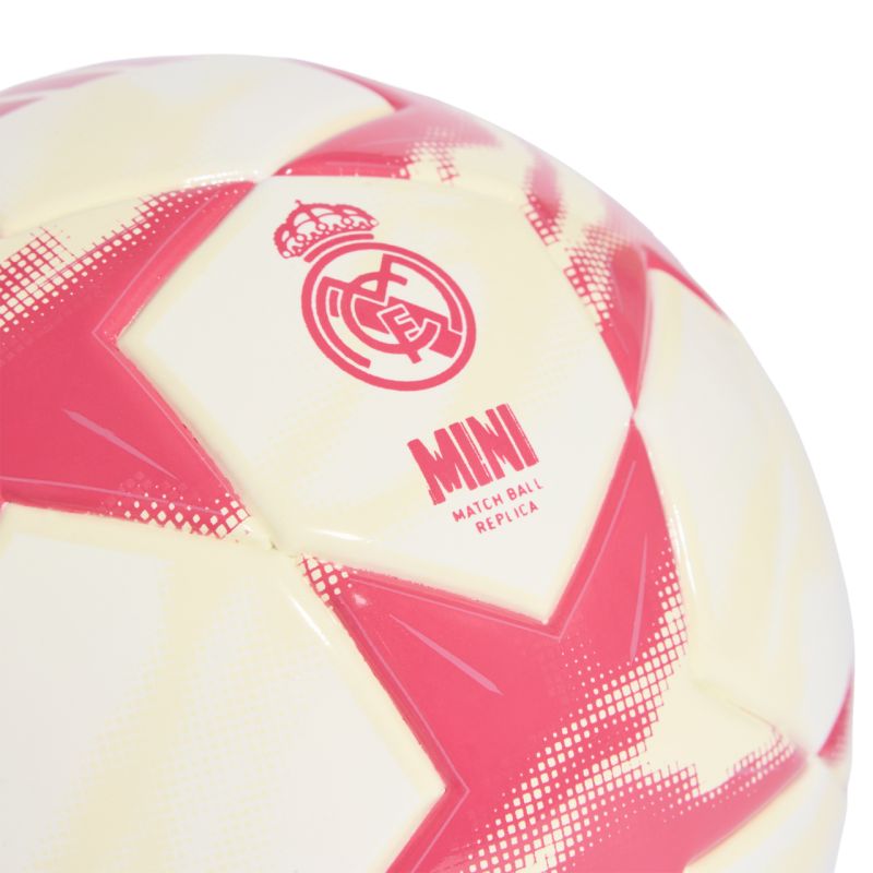 Adidas UEFA Champions League 26/27 Real Madrid Mini White-Pink rózsaszín labda KE5107