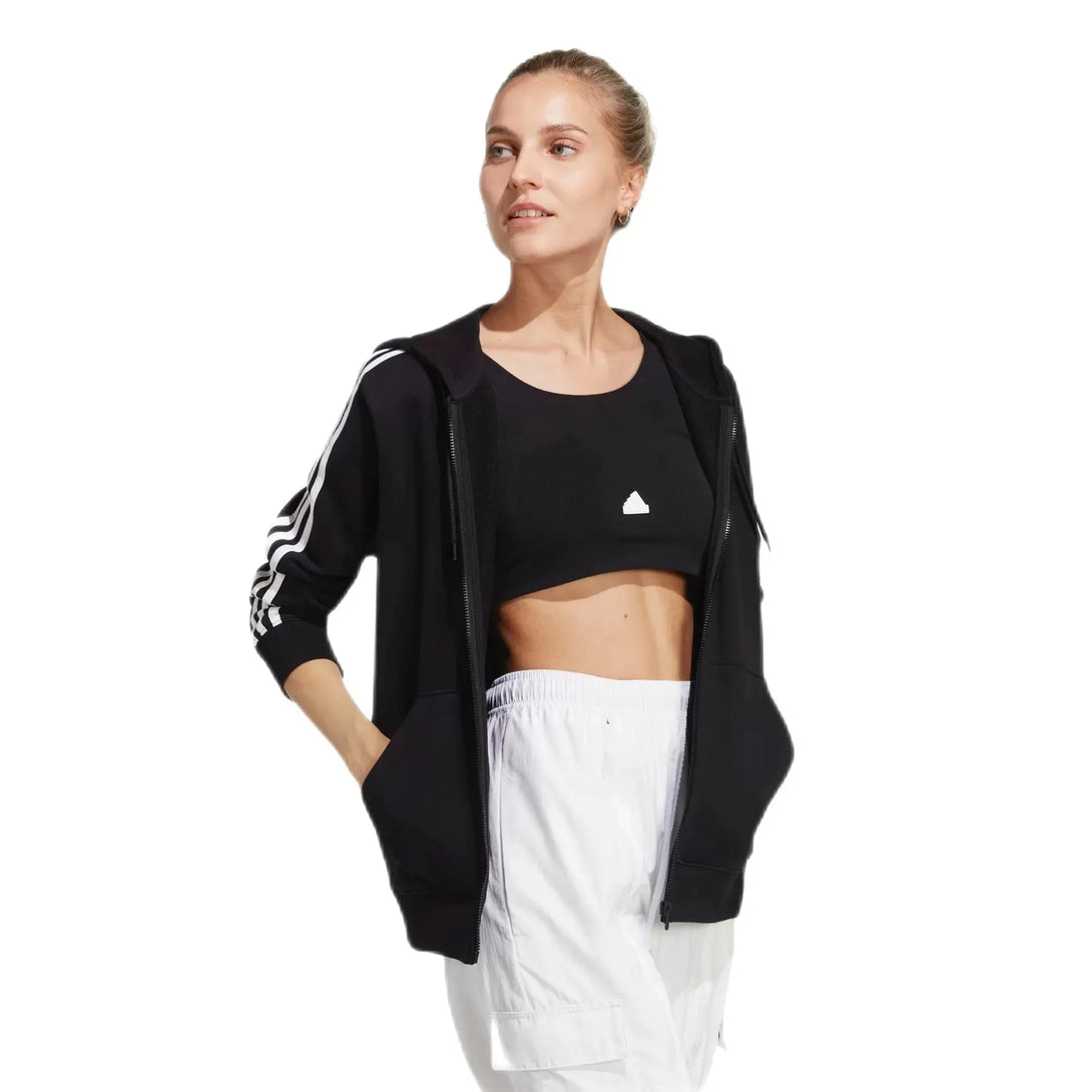 Adidas W 3S FT FZ R HD Pulóver - Sportmania.hu