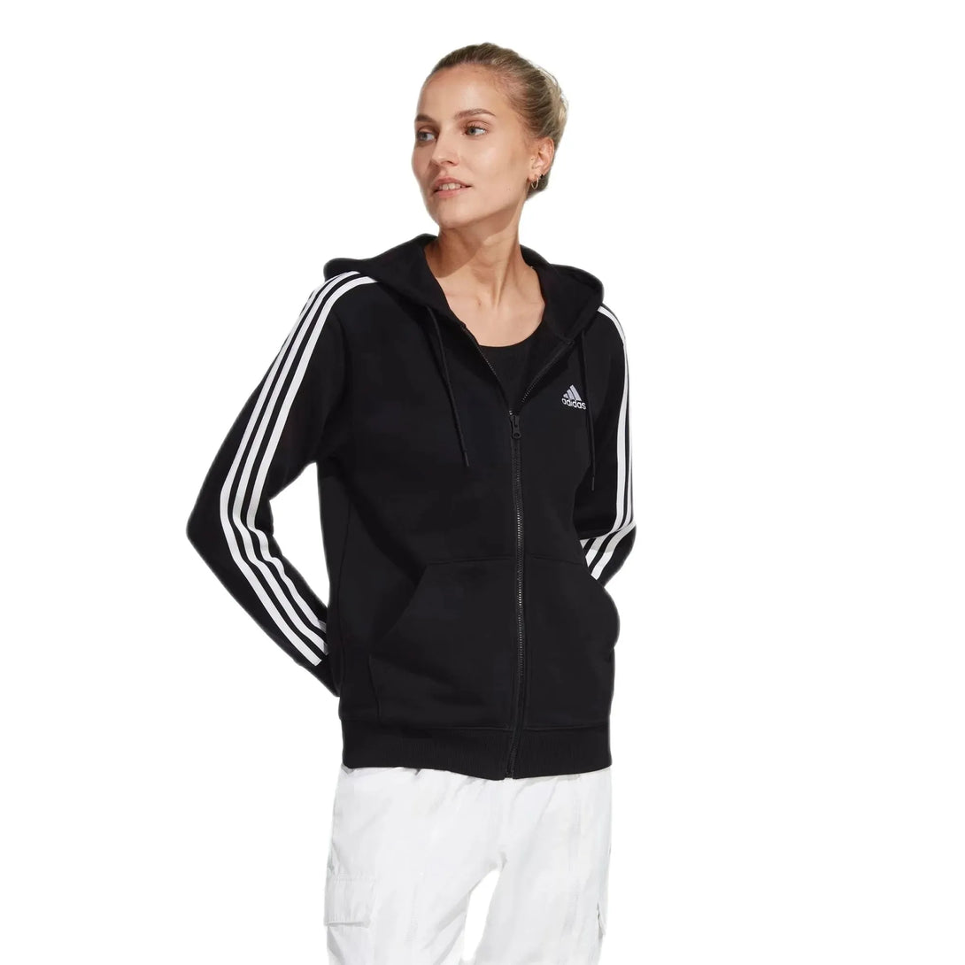 Adidas W 3S FT FZ R HD Pulóver - Sportmania.hu