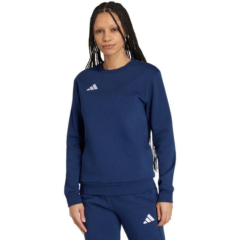 Adidas Women's Entrada 26 Sweat Top navy kék női pulóver