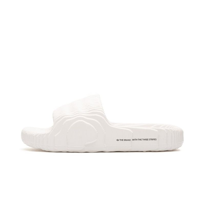 adidas Women's/men's adidas Adilette 22 Crystal White flip-flops with comfortable profiled sole white (HQ4672) Cipő