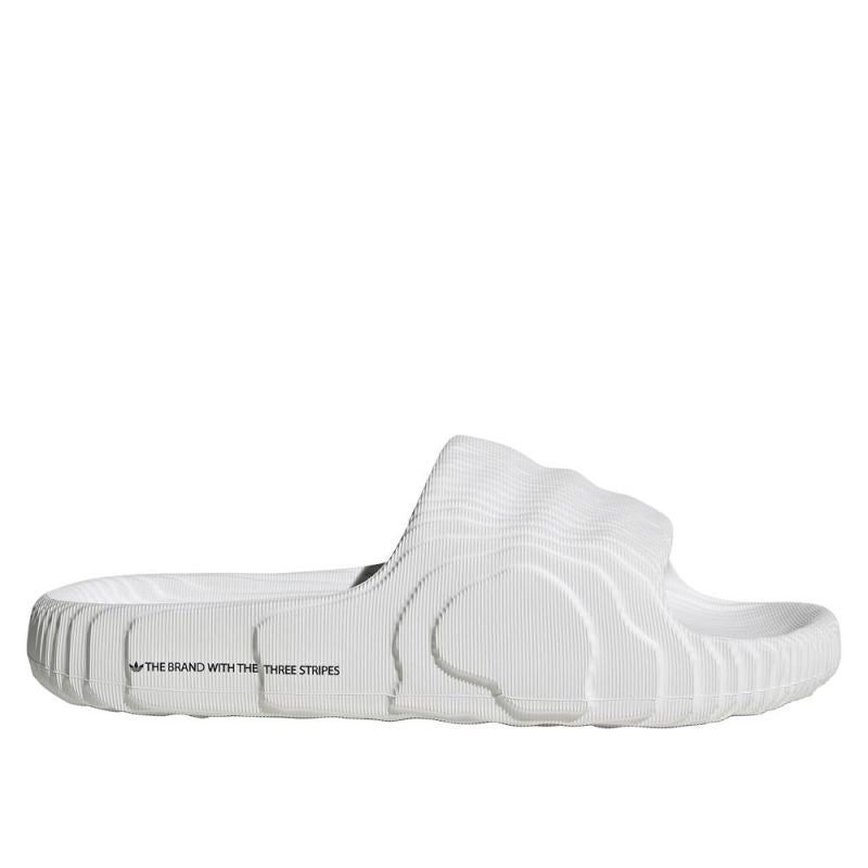 adidas Women's/men's adidas Adilette 22 Crystal White flip-flops with comfortable profiled sole white (HQ4672) Cipő