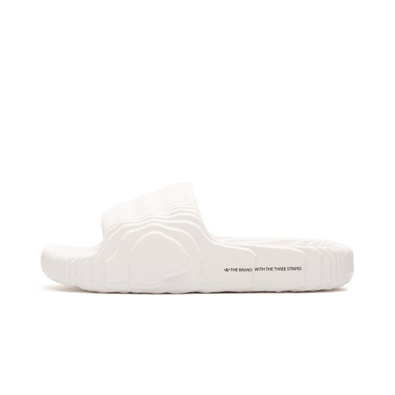 adidas Women's/men's adidas Adilette 22 Crystal White flip-flops with comfortable profiled sole white (HQ4672) - Sportmania.hu
