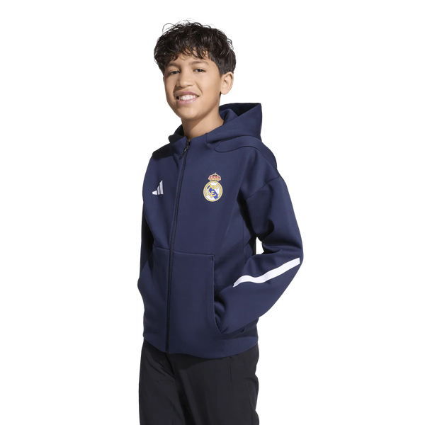 adidas Real Madrid Anthem Jr KC3737 Sweatshirt pulóver
