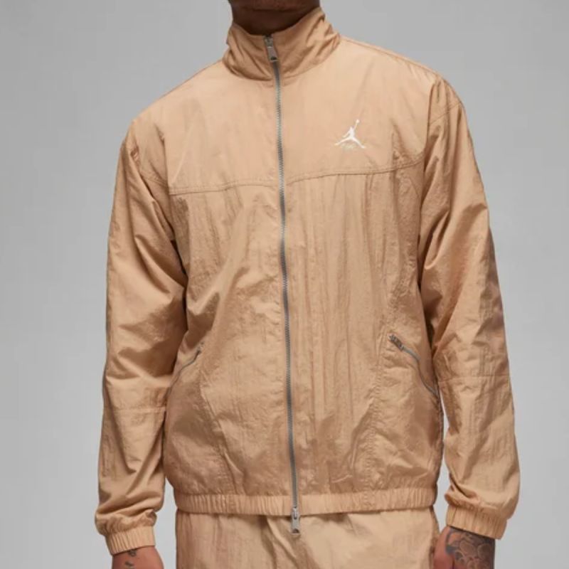 AIR Jordan Men's Essentials Warm-Up Brown - barna férfi dzseki