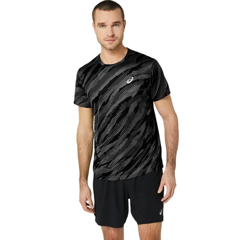 Asics Core All Over Print SS Top M 2011C646020 T-shirt Póló - Sportmania.hu