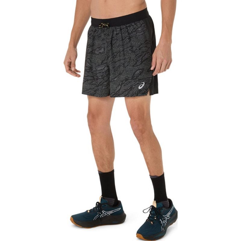 Asics FujiTrail All Over Print 5IN Short M 2011D392001 - Sportmania.hu