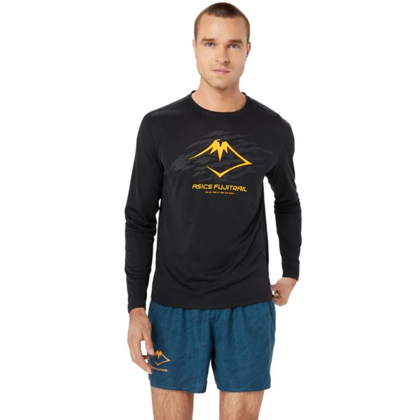 Asics Fujitrail Logo LS Top M 2011C987-001 T-shirt Póló - Sportmania.hu