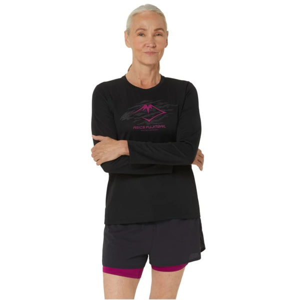 Asics Fujitrail Logo LS Top W 2012D042-001 T-shirt Póló - Sportmania.hu