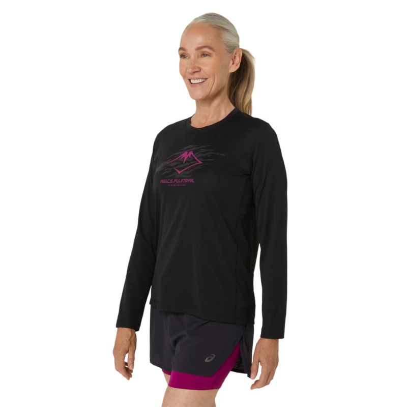 Asics Fujitrail Logo LS Top W 2012D042-001 T-shirt Póló - Sportmania.hu