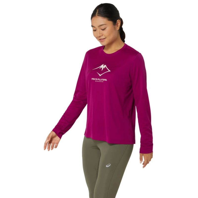 Asics Fujitrail Logo LS Top W 2012D042-500 T-shirt Póló - Sportmania.hu