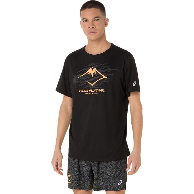 Asics Fujitrail Logo SS Top M 2011D390001 póló - Sportmania.hu