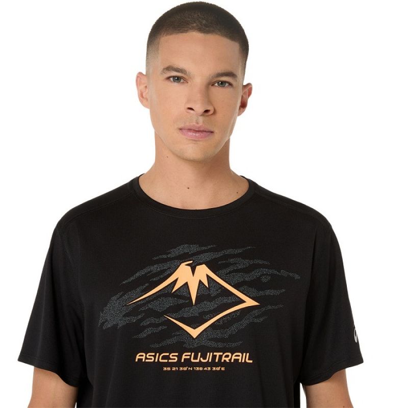 Asics Fujitrail Logo SS Top M 2011D390001 póló - Sportmania.hu