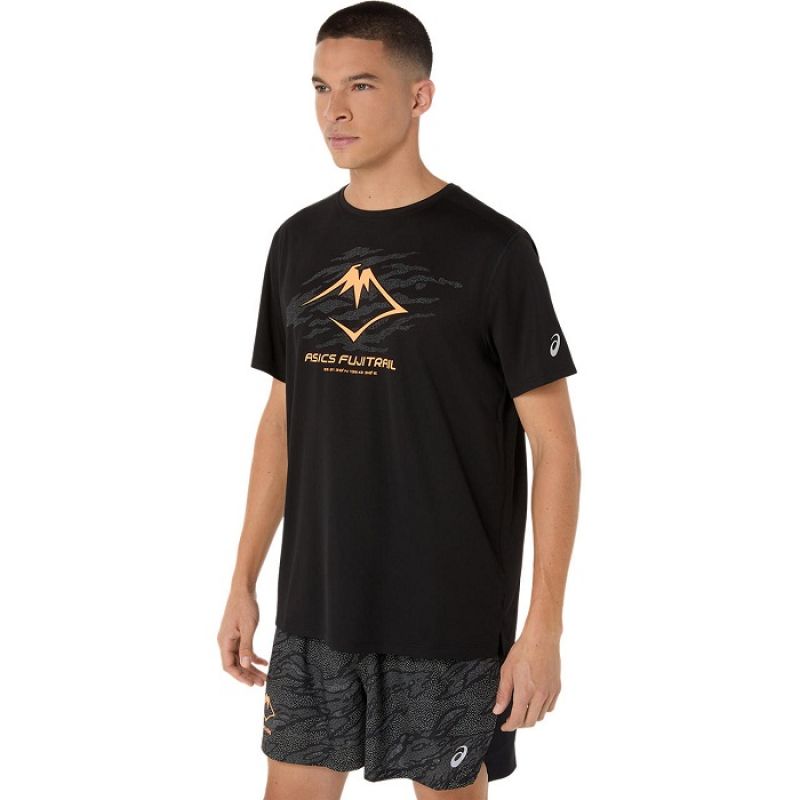 Asics Fujitrail Logo SS Top M 2011D390001 póló - Sportmania.hu