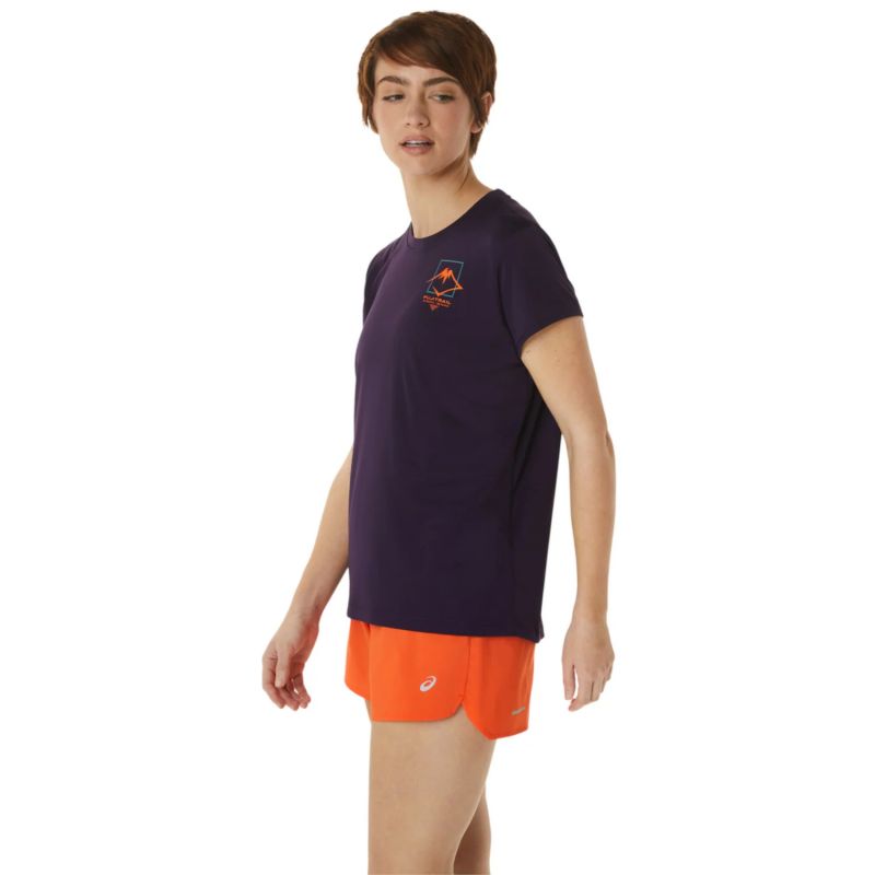 Asics Fujitrail Logo SS Top Tee W 2012C395-500 Ruházat Póló - Sportmania.hu
