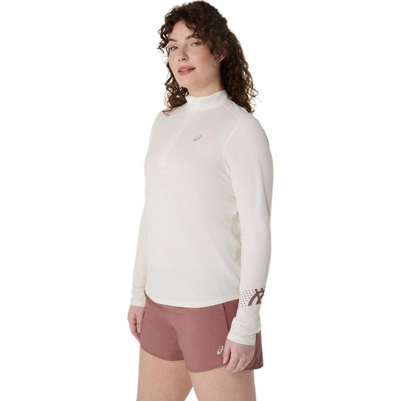 Asics Icon 1/2 ZIP LS Top W 2012D175100 póló - Sportmania.hu