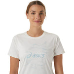 Asics Nagino Graphic Run SS Top W 2012C752-100 T-shirt Póló - Sportmania.hu
