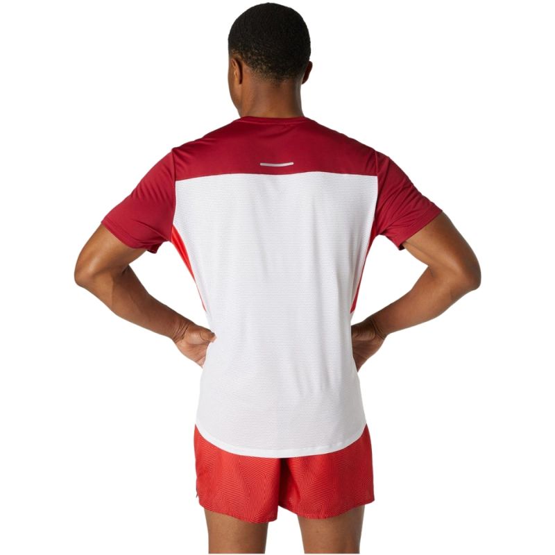 Asics Race SS Top Tee M 2011A781-107 Póló Ruházat Póló - Sportmania.hu