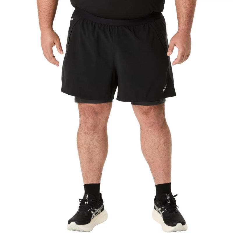 Asics Road 2N1 5IN Short M 2011D245-001 Short - Sportmania.hu