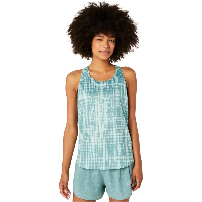Asics Road All Over Print Tank W 2012D071-300 Atléta - Sportmania.hu