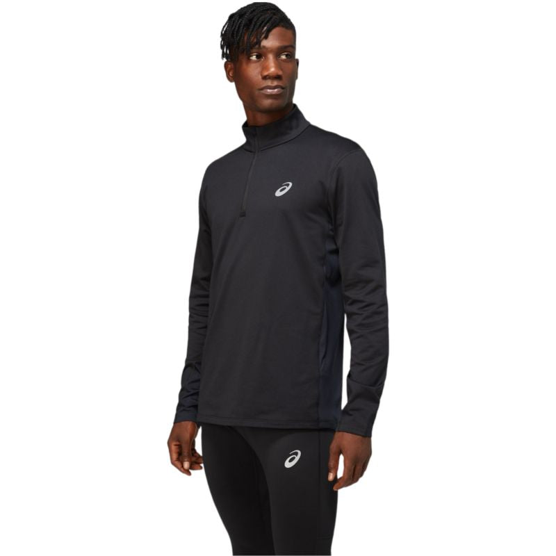 Asics T-shirt Asics Core LS 1/2 Zip Winter Top M 2011C347-001 Póló Ruházat Póló - Sportmania.hu